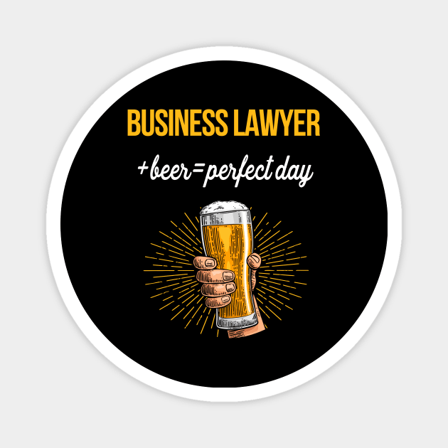 Business Lawyer Beer T-Shirt Business Lawyer Funny Gift Item Magnet by Bushf